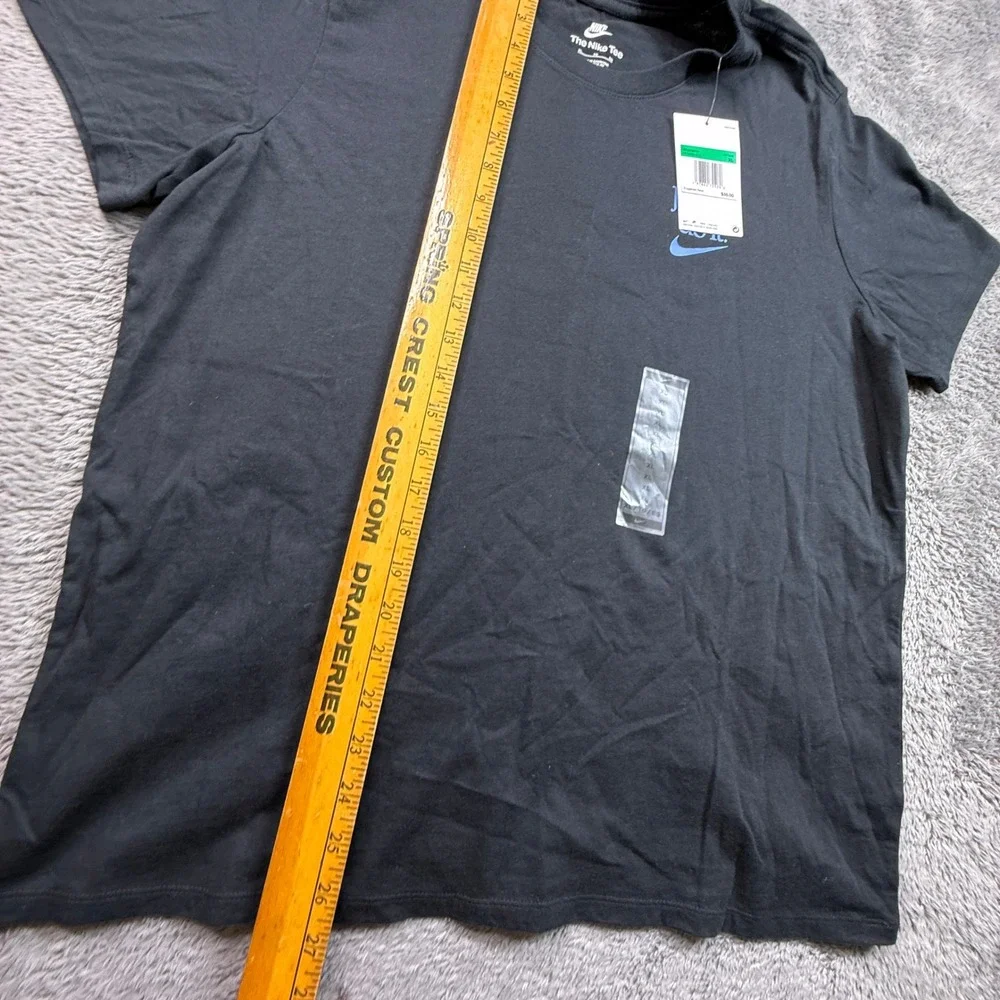 Nike Graphic Tee Women XL Black NWT Winning Quote Short Sleeve HV9496-010